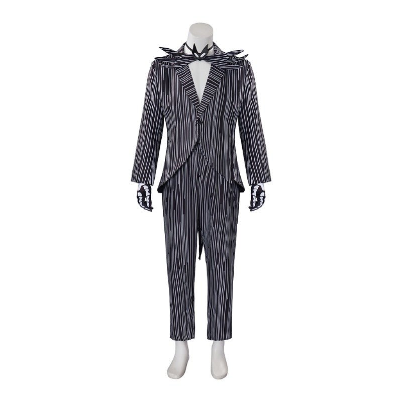 Costume Cosplay Jack Skellington Halloween Town pour Carnaval d'Halloween