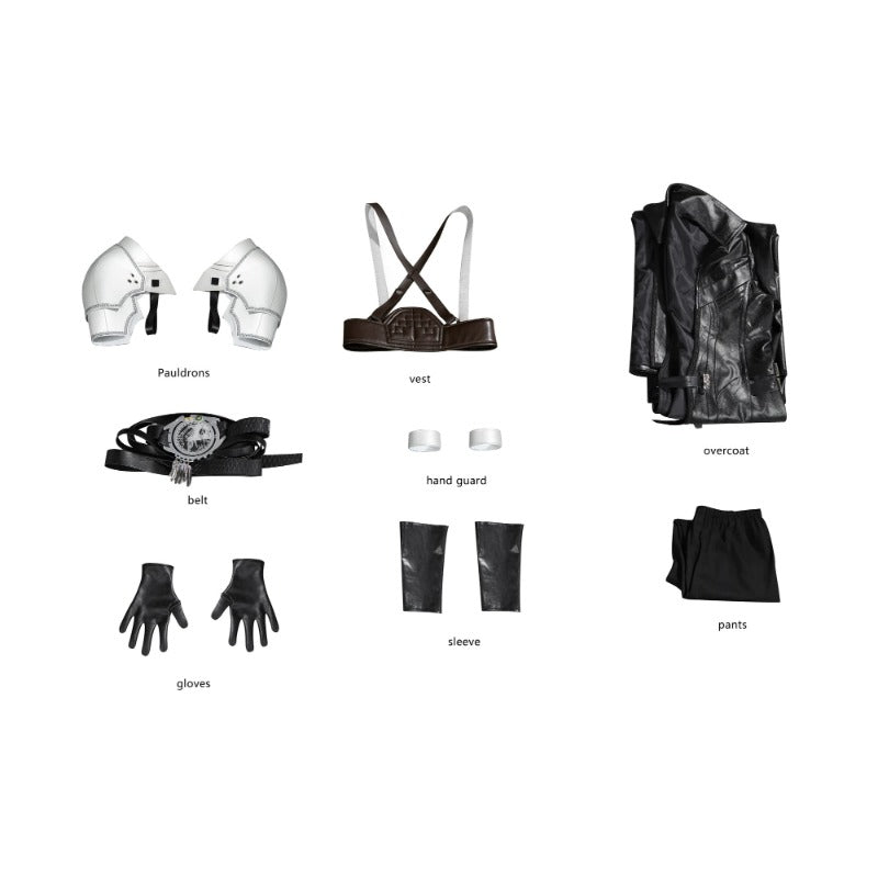 Costume Cosplay Sephiroth FF7 Remake Édition Deluxe pour Adultes - Déguisement Halloween Sur Mesure