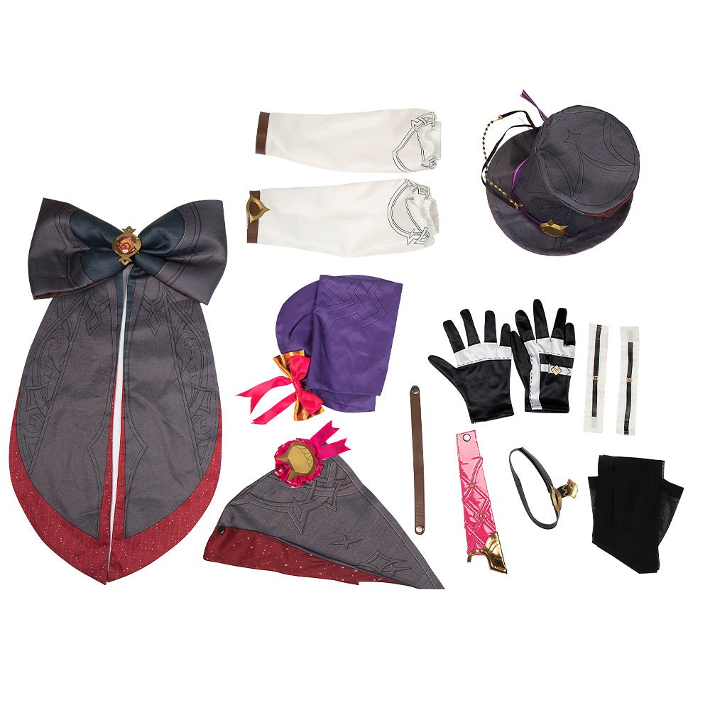 Genshin Impact—Costume Cosplay Lynette | Libérez l'Élégance de Fontaine