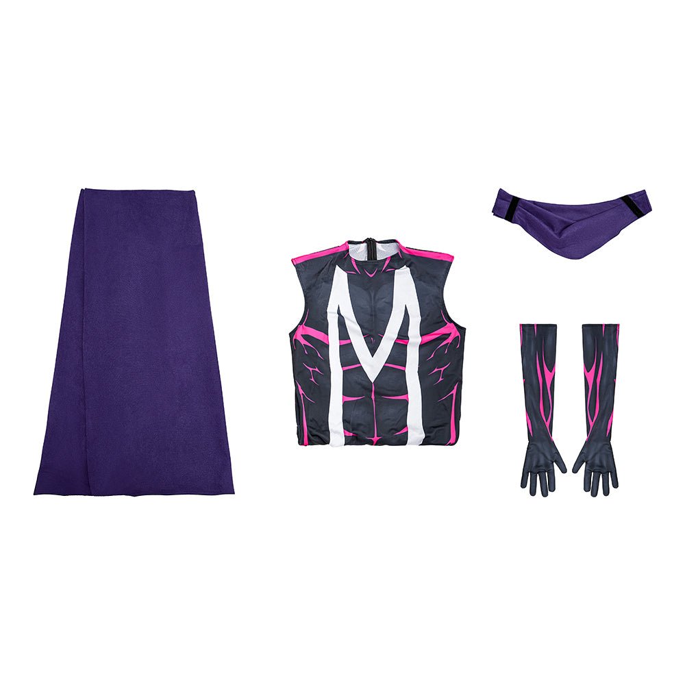 Costume Cosplay X-Men '97 Magneto - Combinaison Complète de Haute Qualité
