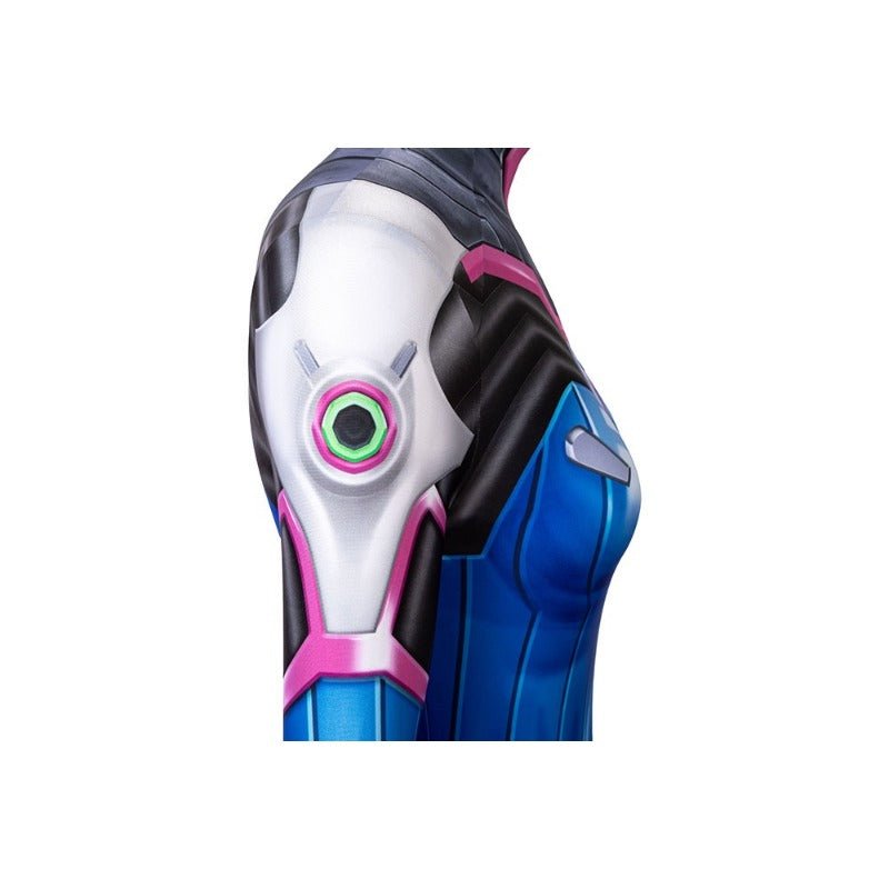 Costume Cosplay Overwatch D.Va - Impression Numérique Combinaison Complète pour Fans