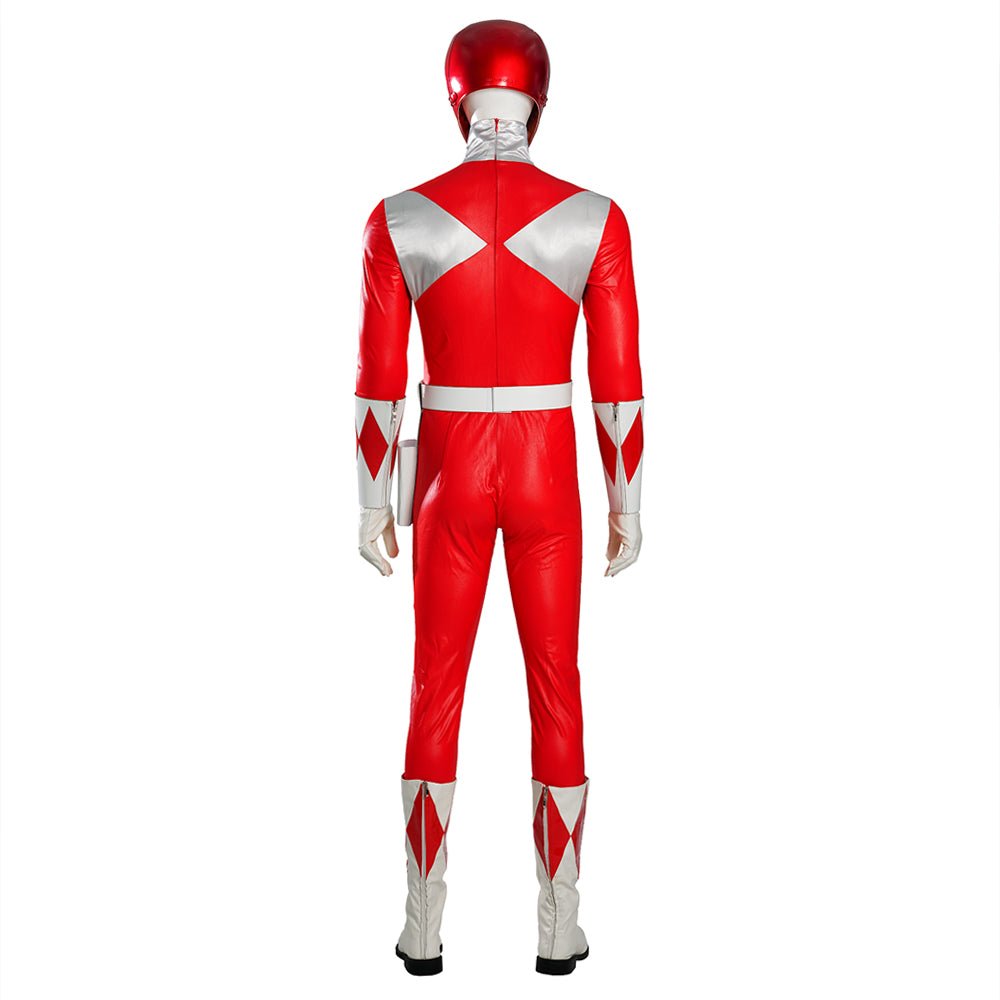 Combinaison Cosplay Ranger Rouge MMPR - Costume pour Fans et Collectionneurs