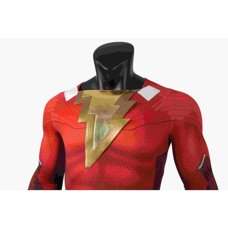 Costume Cosplay DC Shazam Complet pour Adultes - Fête d'Halloween