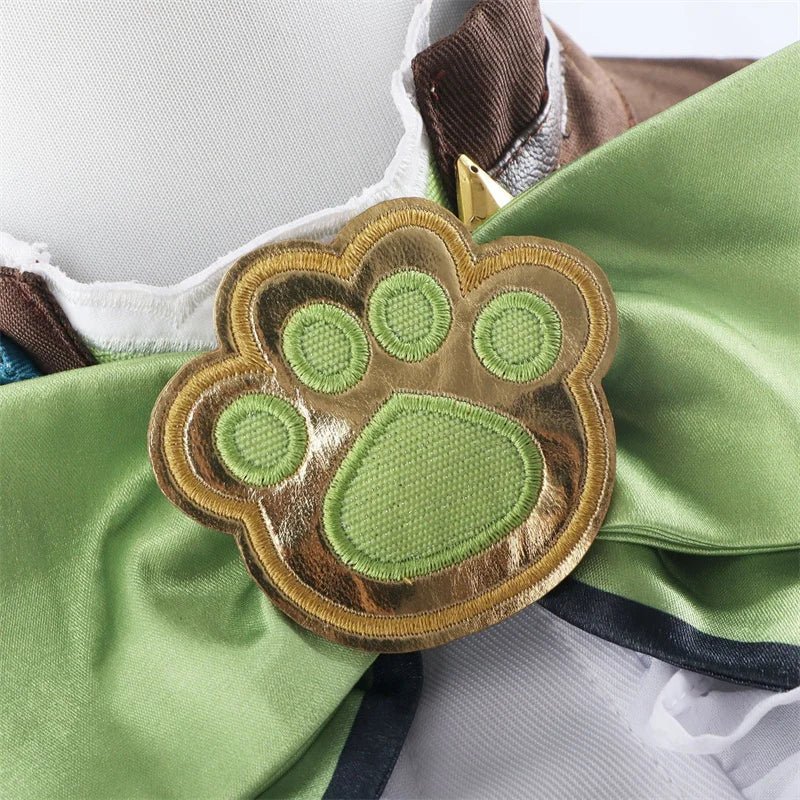 Costume Cosplay Kirara Style Chat de Genshin Impact Fantôme en Bottes pour Femmes Uniforme de Fête d'Halloween