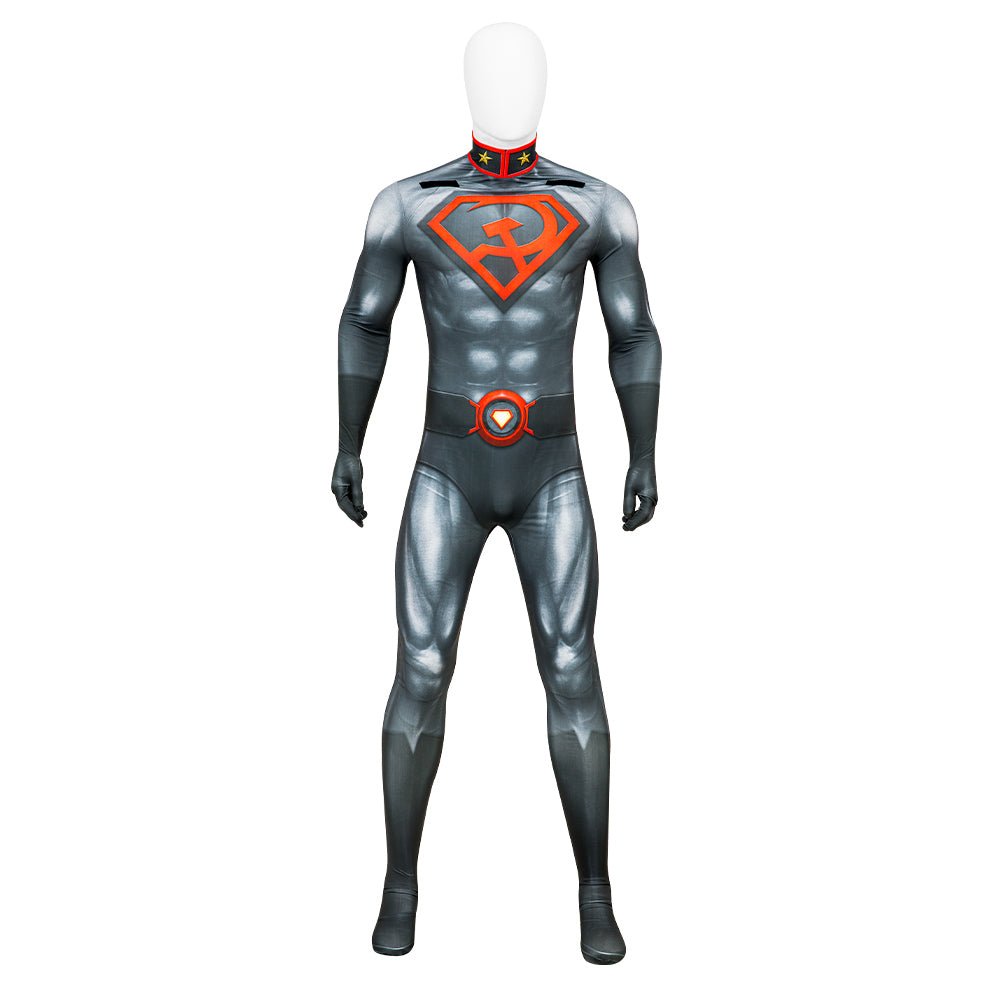 Costume Cosplay Superman Red Son Complet - Bodysuit pour Halloween