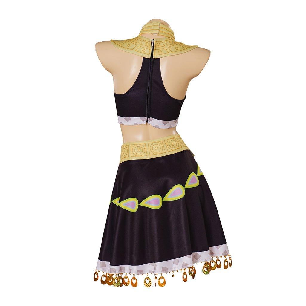 Costume Cosplay Lady Riju pour Femmes | Haut Jupe Robe | Halloween & Carnaval