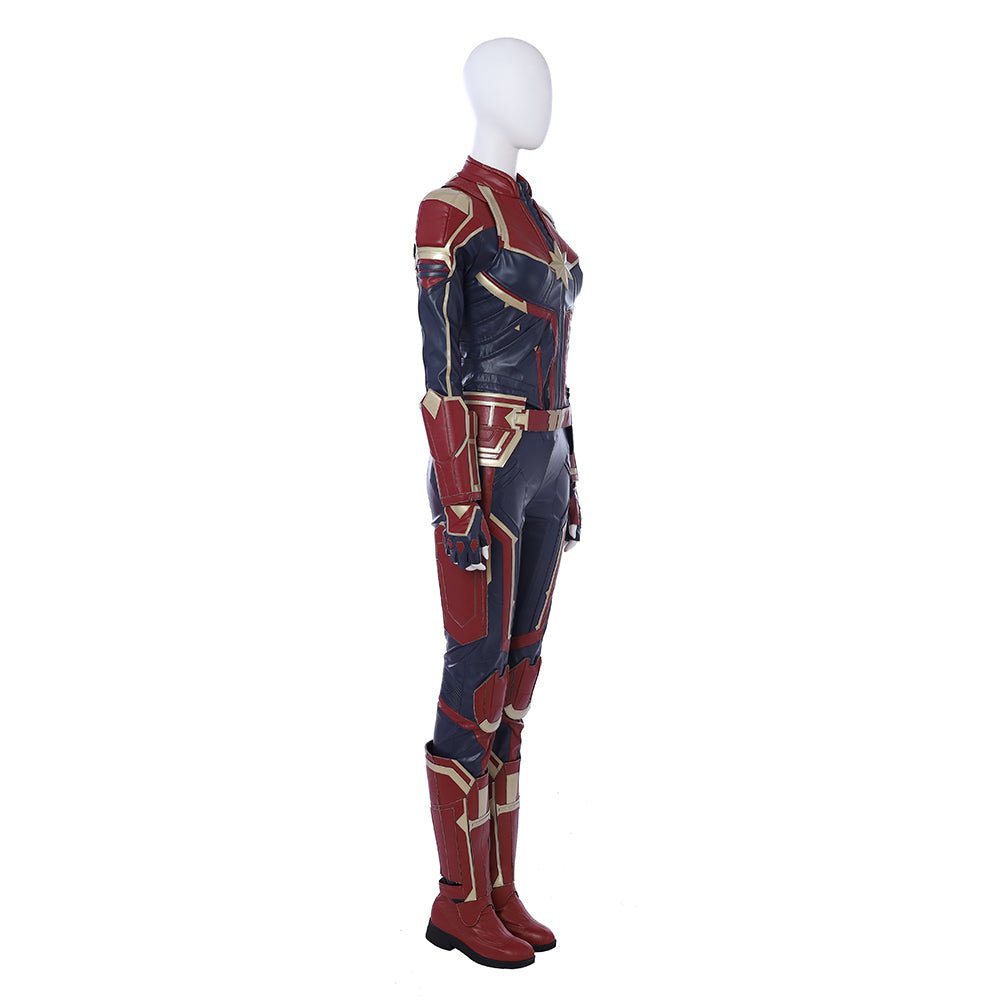 Costume Cosplay Captain Marvel Version Rouge - Tenue de Captain Marvel (Carol Danvers)