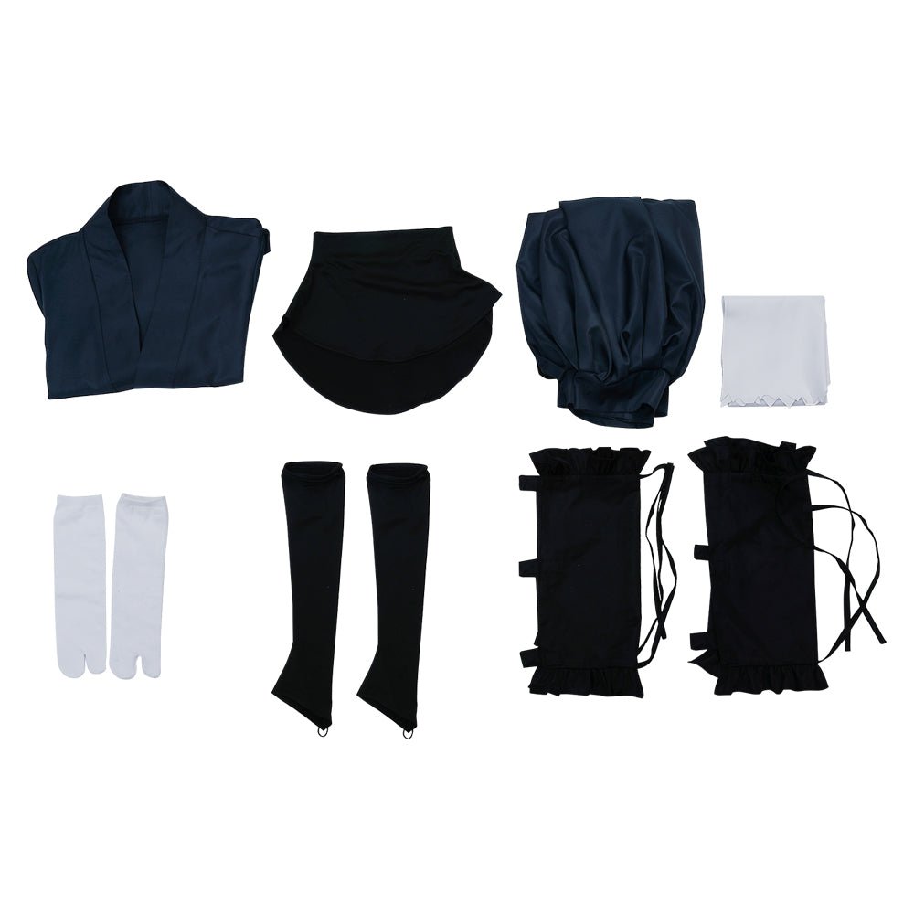 Costume Cosplay Hell’s Paradise Jigokuraku Karasu Maru – Reproduction Fidèle de la Tenue Emblématique du Personnage