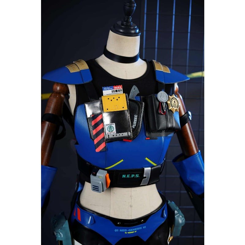 Costume Cosplay Zenless Zone Zero Qing Yi - Veste, Shorts et Accessoires Ensemble Femme pour Halloween