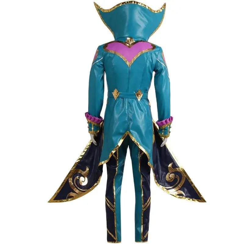 Costume Cosplay LOL Vladimir Le Faucheur Cramoisi Veste Chemise Complet pour Hommes Adultes Déguisement Halloween