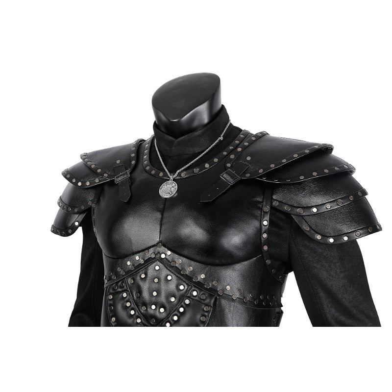 Nouveau Costume Cosplay Geralt du Film - Armure pour Homme Halloween