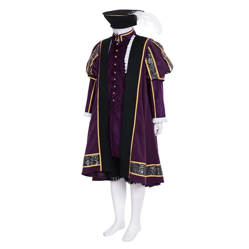 Costume Cosplay Roi Henri VIII Tudor - Tenue Médiévale Renaissance Seigneur | L'AniMirage