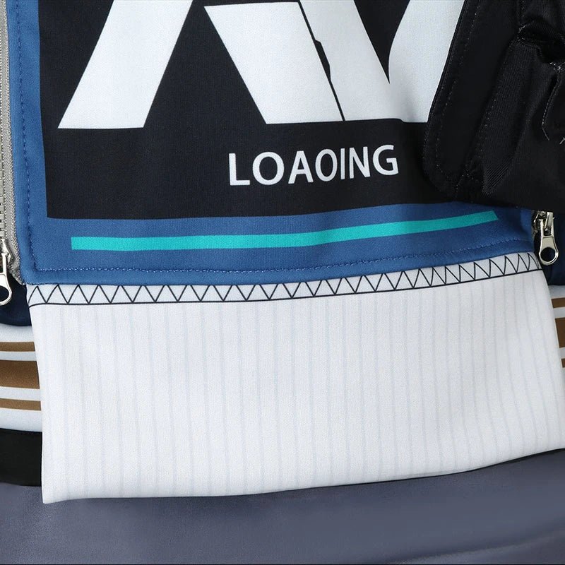 Costume Cosplay Sage Protagoniste Masculin de Zenless Zone Zero - Uniforme Scolaire des Agents Phaethon - Ensemble Complet pour Halloween