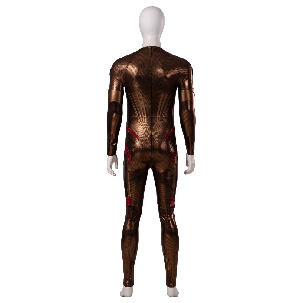 Costume Cosplay Adam Warlock Gardiens de la Galaxie Vol. 3 - Combinaison Imprimée avec Armure Rouge pour Hommes