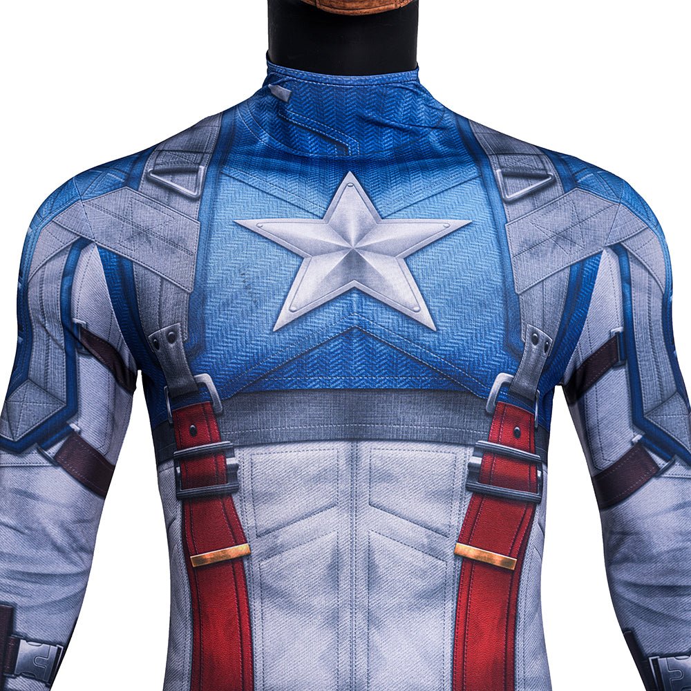 Costume Cosplay Captain America: Le Premier Vengeur - Réplique Authentique du Film
