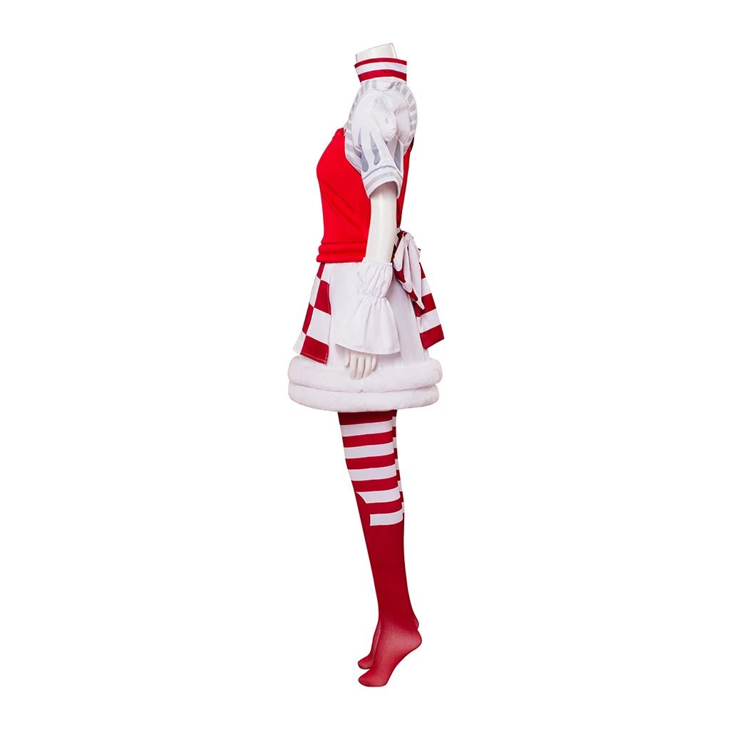 Costume Cosplay Alice Folie Retours Robe Échecs Lolita pour Fêtes d'Halloween