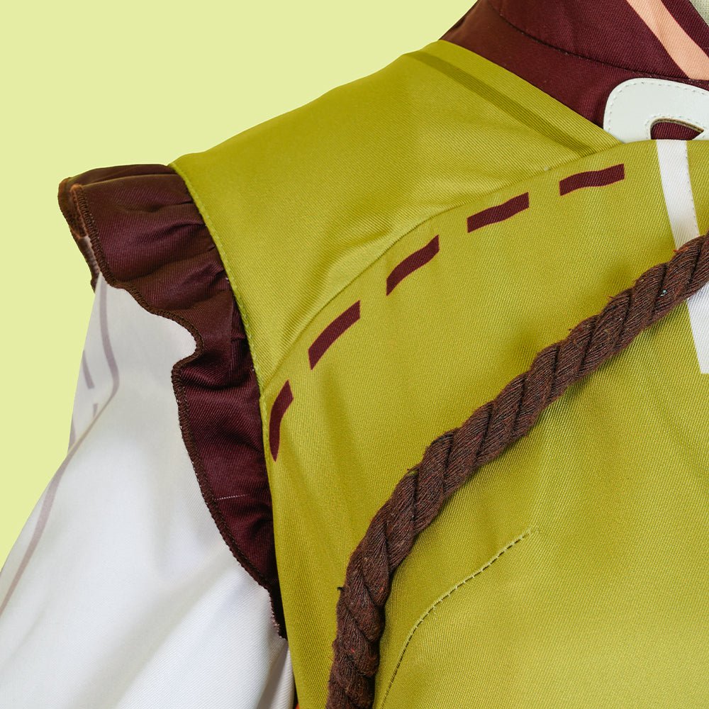 Costume Cosplay Genshin Impact Yaoyao - Tenue de Rôle de Qualité Premium