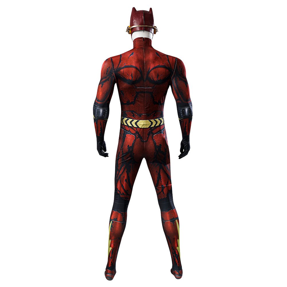 Combinaison Zentai The Flash avec Cagoule - Costume Cosplay Homme