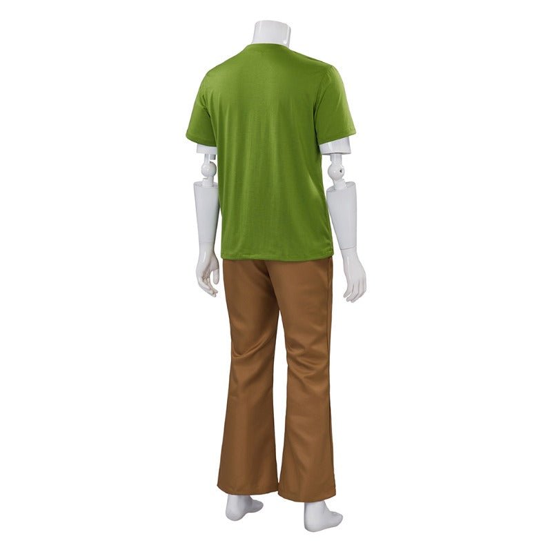 Costume Vert Débardeur pour Hommes – Déguisement Cosplay Anime pour Halloween avec Chemise et Pantalon