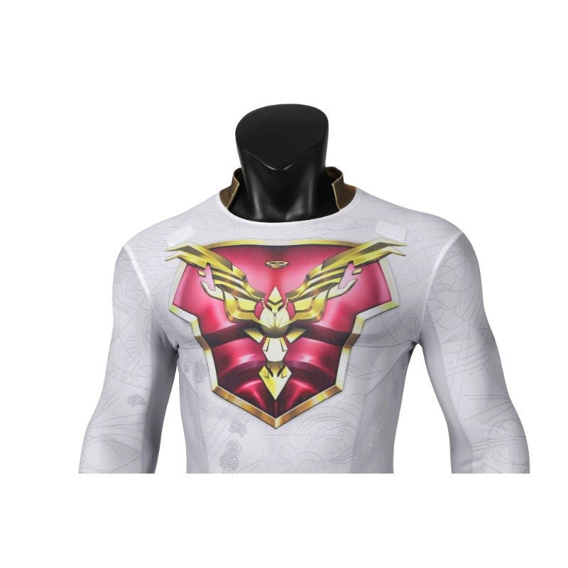 Costume Cosplay Sheldon Sampson Jupiter's Legacy - Combinaison Super Héros L'Utopien avec Cape