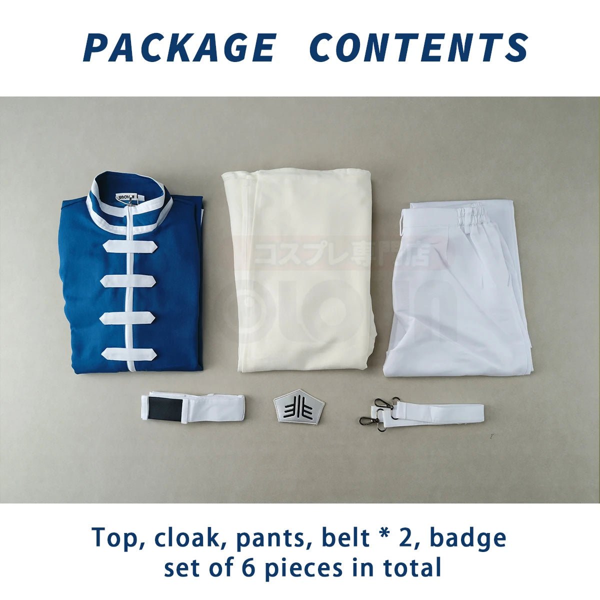 Perruque Costume Cosplay Himmel Frieren Beyond Journey's End Anime avec Cape Pantalon