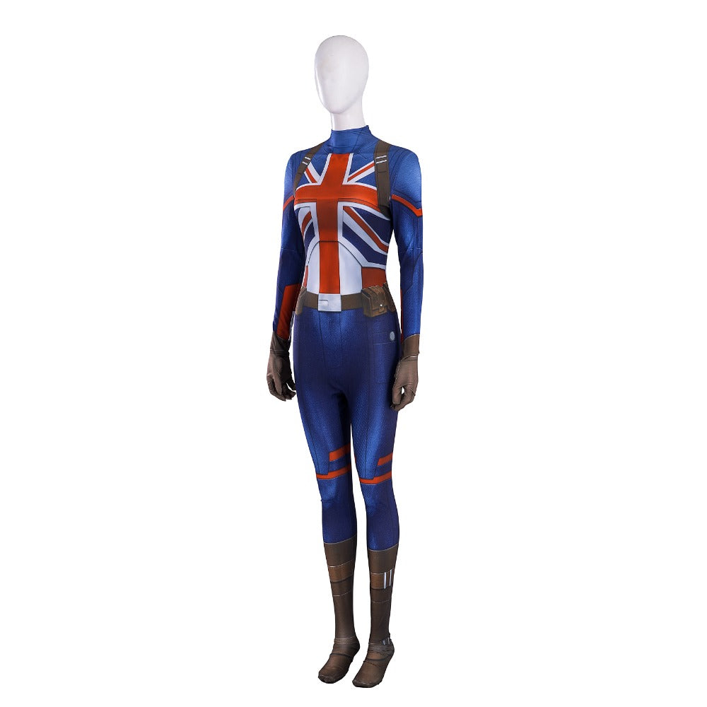 Costume Cosplay Capitaine Carter Marvel What If - Qualité Premium