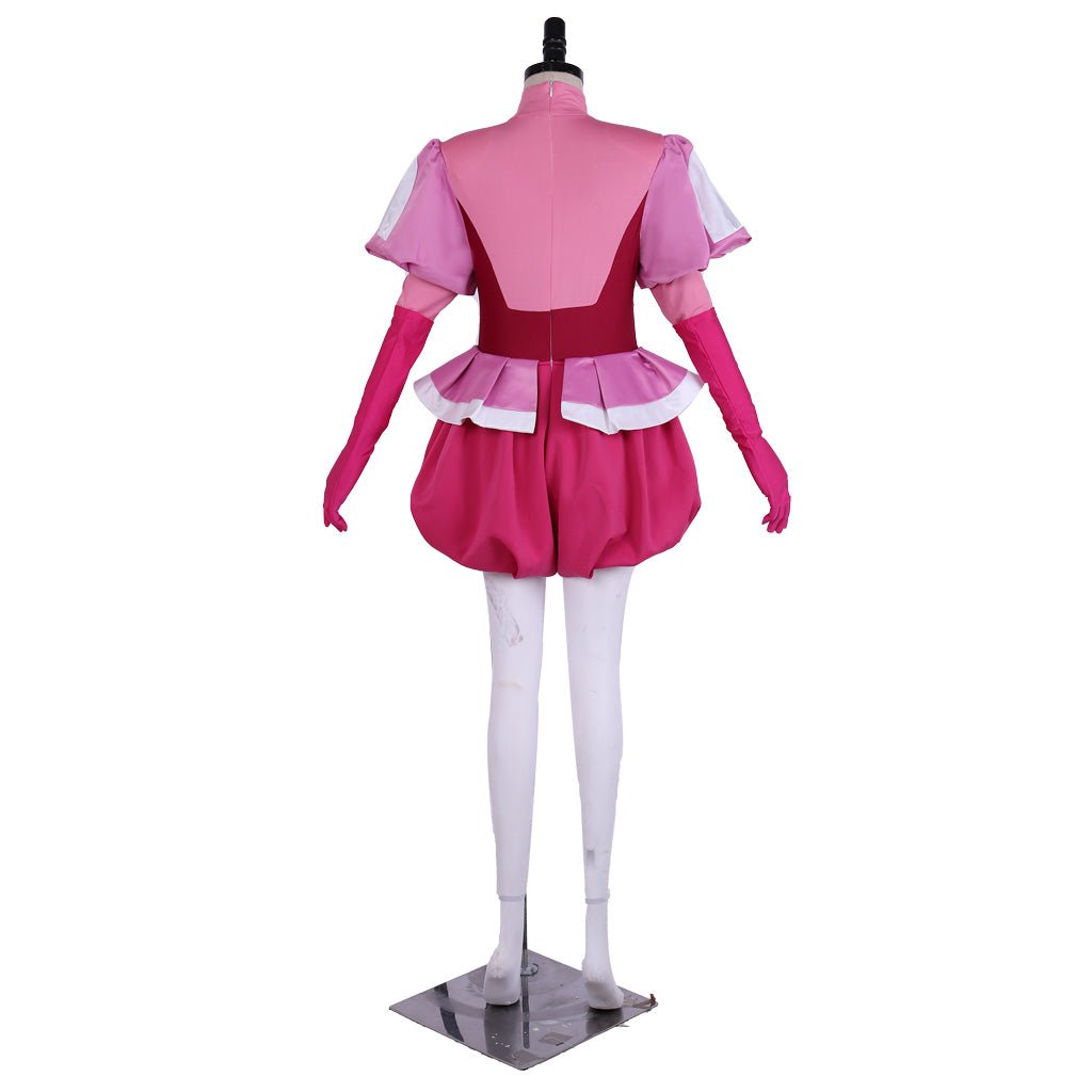 Costume Cosplay Spinel Gem de Steven Universe - Robe Rose avec Gants et Chaussettes