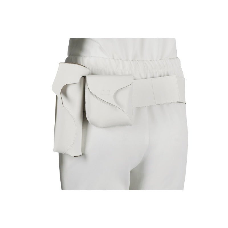 Costume Cosplay Reine Amidala Padmé - Tenue de Combat Blanche avec Cape pour Femmes