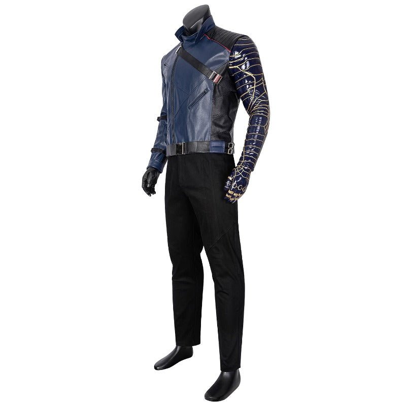 Costume Cosplay Le Faucon et le Soldat de l'Hiver - Veste, Chaussures, Tenue pour Hommes