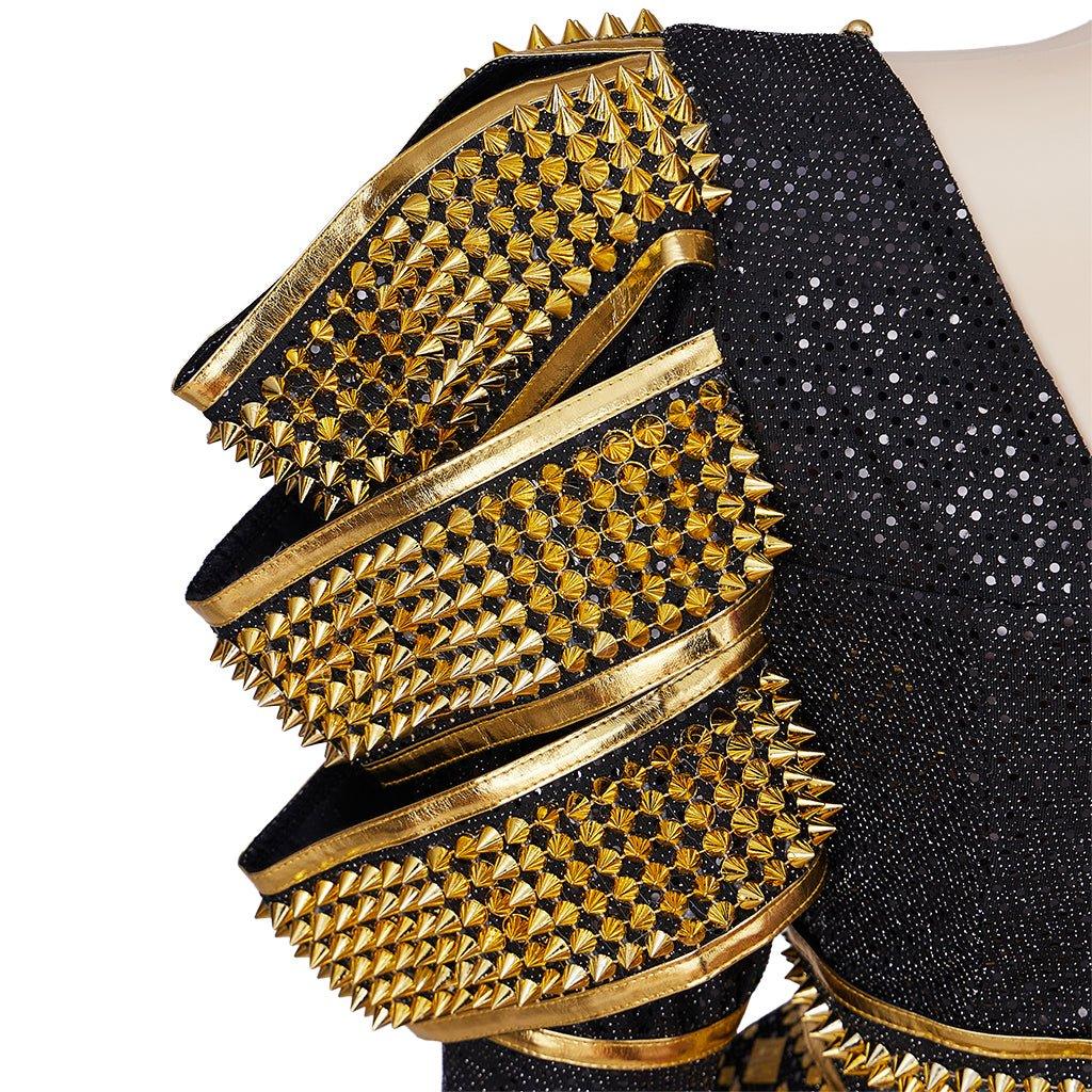 Costume Catherine d'Aragon | Robe Cosplay Six The Musical | Tenue de Théâtre Broadway pour Femmes