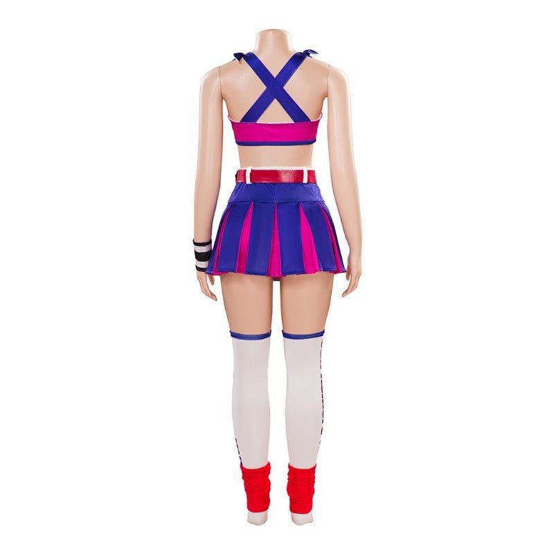Costume Cosplay Juliet Starling - Ensemble Haut et Jupe Lollipop Chainsaw pour Femmes et Filles