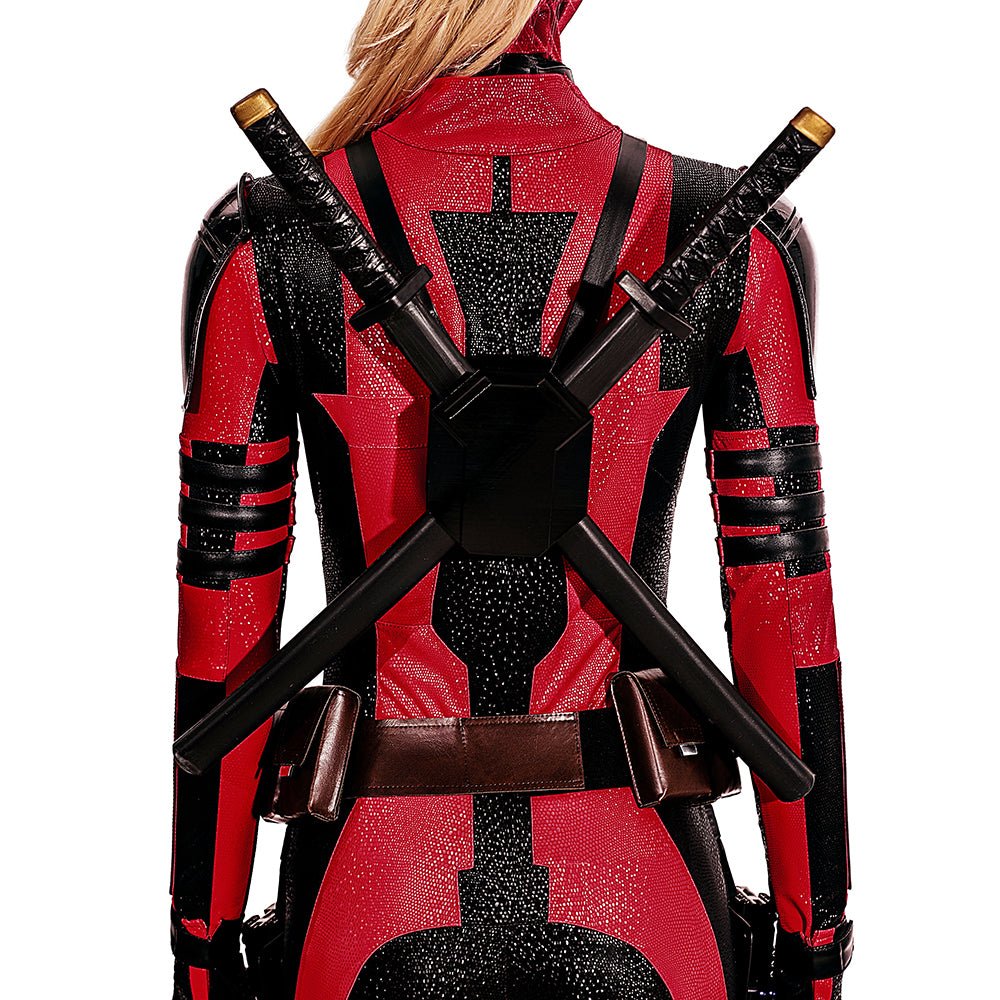 Costume Cosplay Lady Deadpool - Deadpool 3 pour Fans de Films