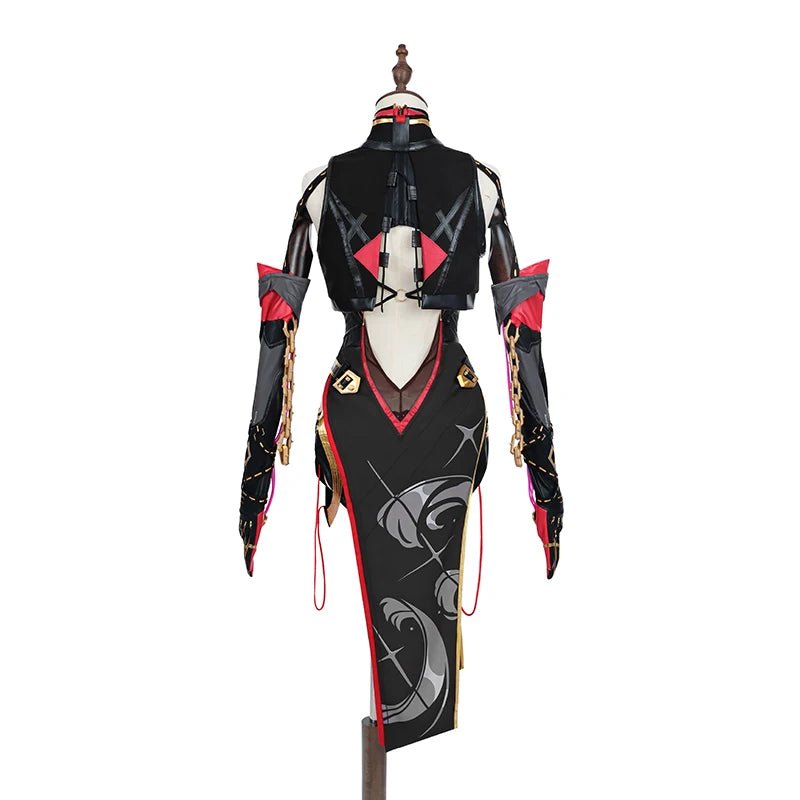 Costume Cosplay Yinlin de Wuthering Waves - Uniforme Patrouilleur de Jinzhou pour Femmes