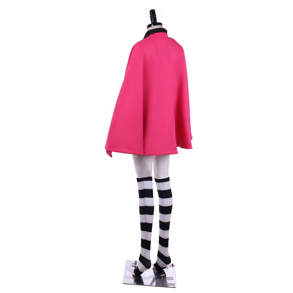 Costume Cosplay Robe Rose et Cape de Chocolat Meilleure de Sugar Sugar Rune avec Chapeau