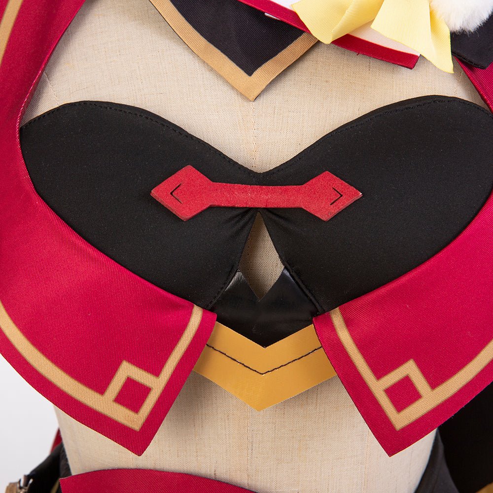 Costume Cosplay Genshin Impact Yanfei - Tenue Premium Inspirée du Jeu pour Fans d'Anime