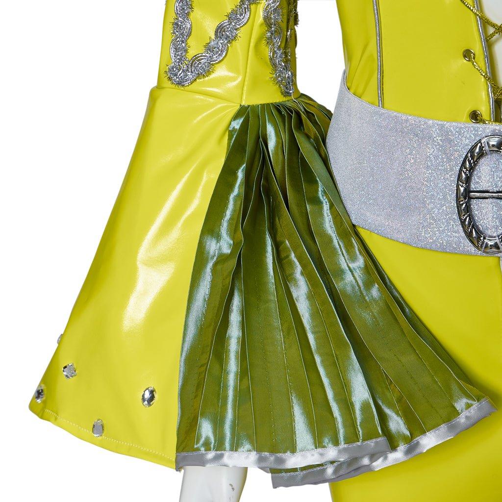 Costume Cosplay Femme Mamma Mia | Combinaison Disco Luisante | Ensemble Complet pour Performances et Fêtes