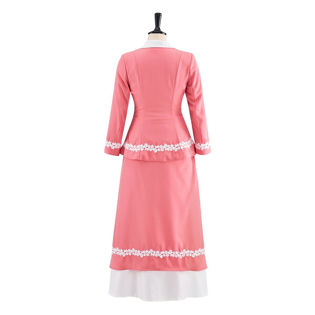Costume Cosplay Edward Rose - Ensemble Robe Cosplay, Élégante Jupe Rose