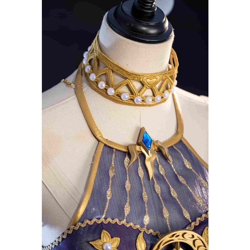 Costume Cosplay Naiad/Grace pour Halloween, Noël et Événements Comic Con