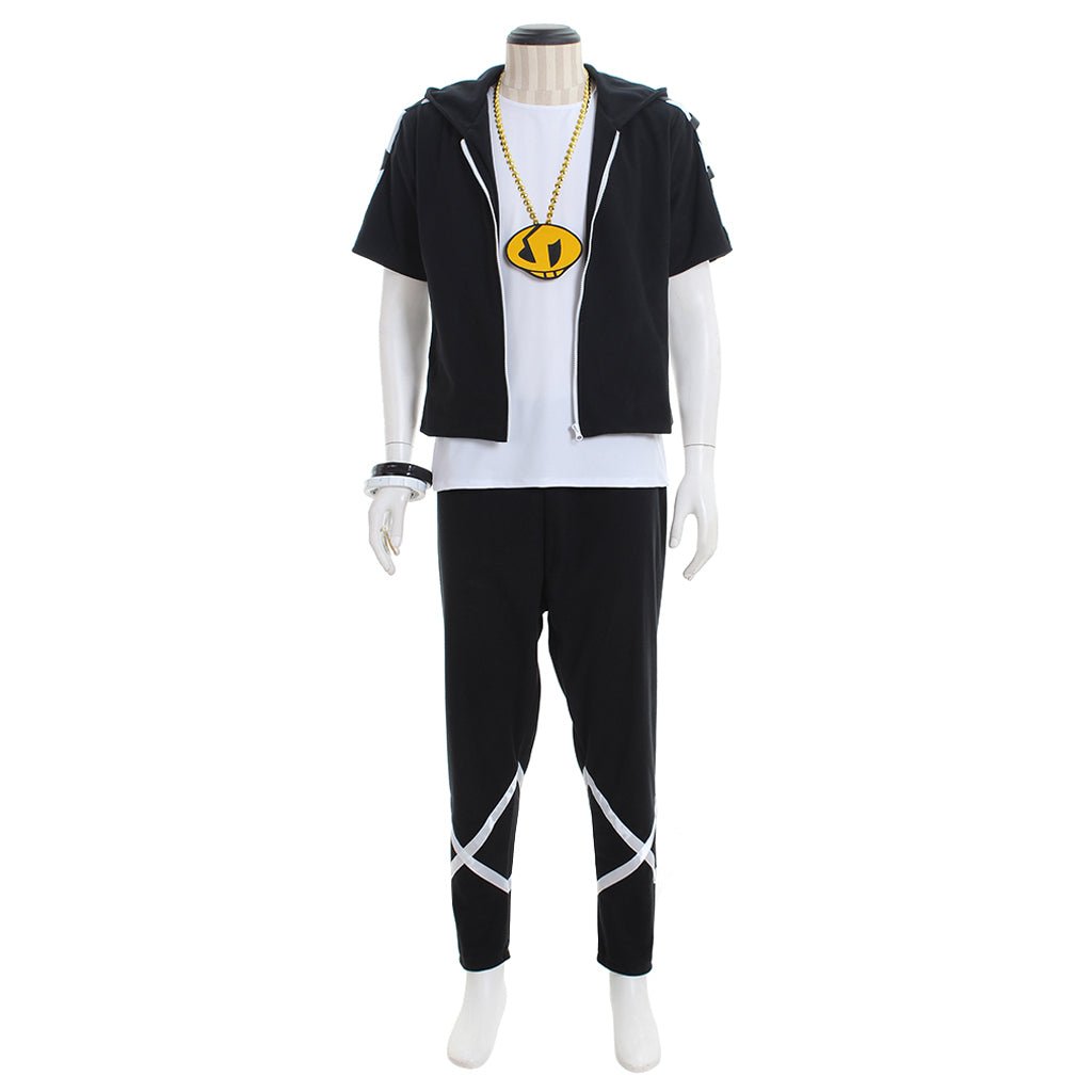 Veste Cosplay Guzma Pokémon Soleil et Lune - Costume de Team Skull
