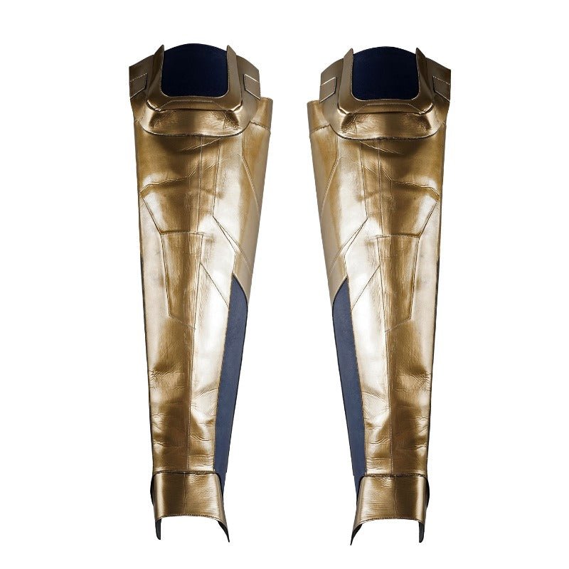 Costume Cosplay Boss Méchant avec Gants d'Infini & Chaussures pour Halloween Carnaval