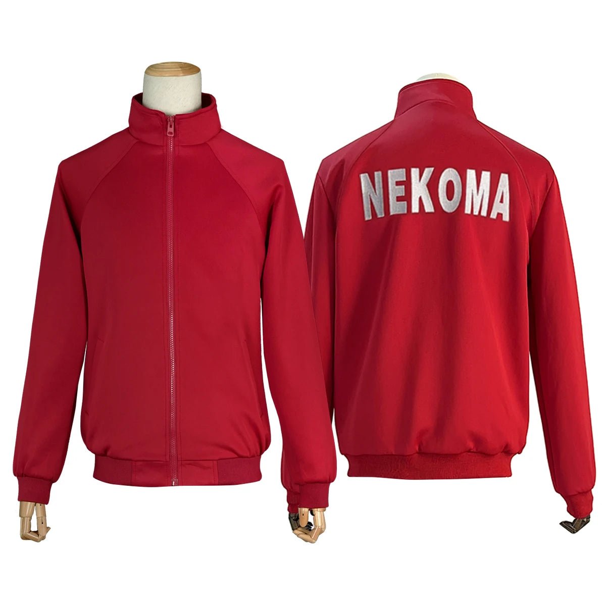 Veste de survêtement cosplay Haikyuu Nekoma Karasuno Inarizaki Aobajohsai Fukurodani Shiratorizawa