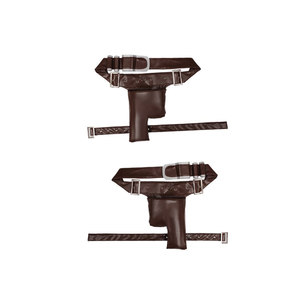 Costume Cosplay Aurra Sing Femme - Combinaison Rouge avec Ceinture Ensemble Complet