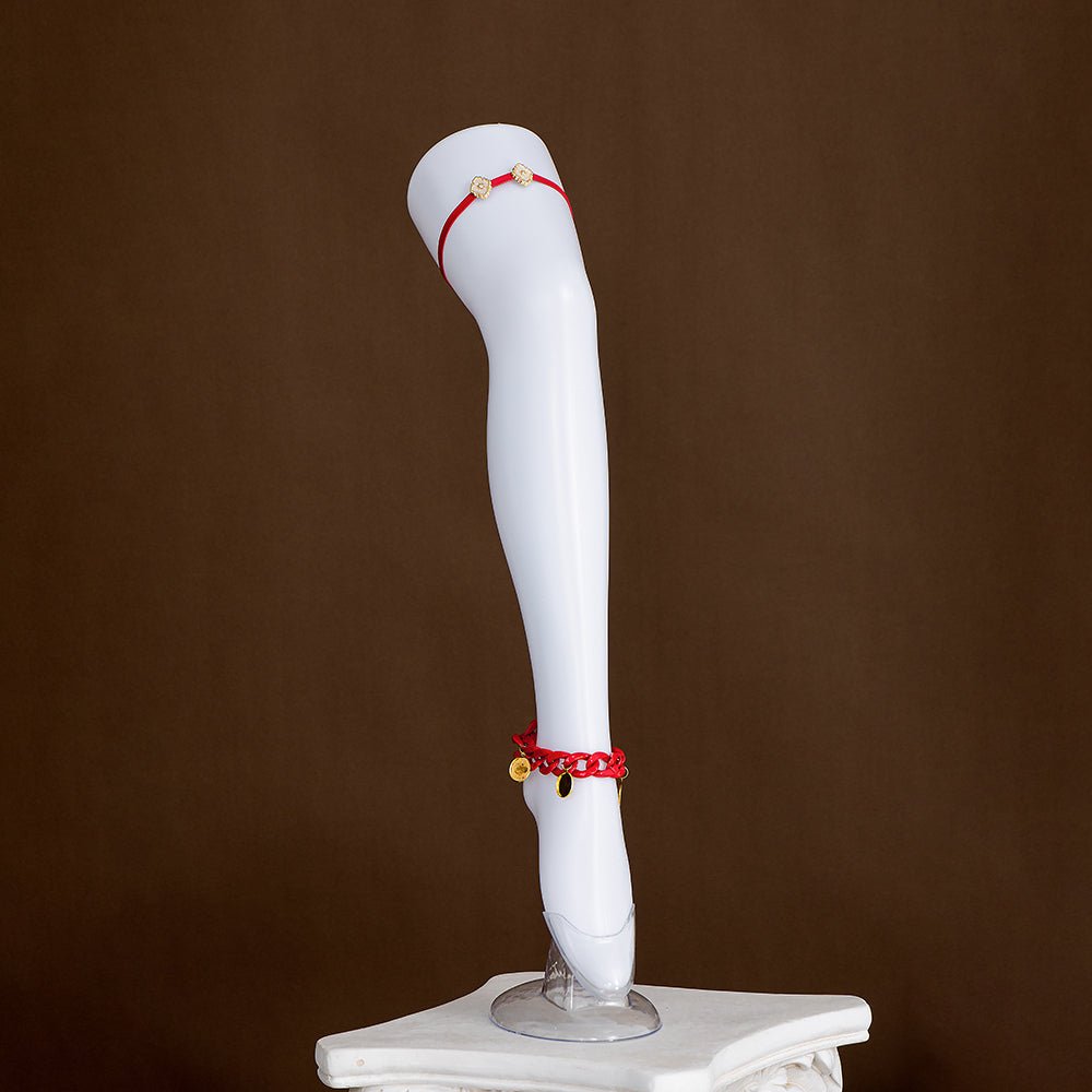 Costume Cosplay Honkai Star Rail Yunli Complet avec Perruque et Accessoires | Uniforme de Personnage de Jeu