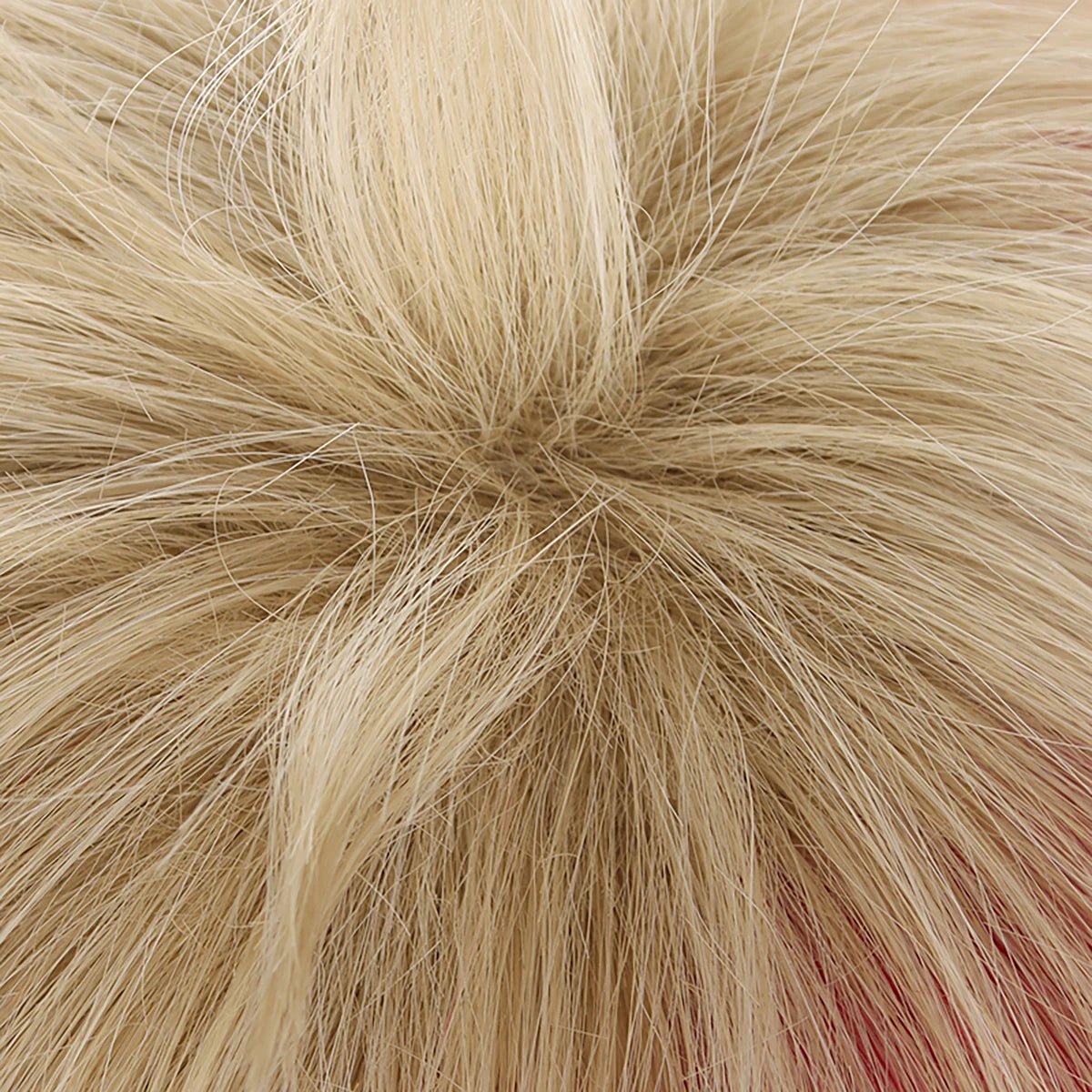 Perruque Cosplay Blue Lock Ness No.8 Bastard Munchen Rose en Fibre Synthétique Taille Adjustable