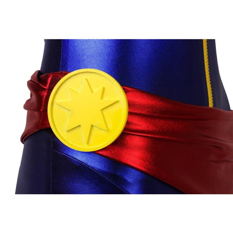 Costume Cosplay Enfant Capitaine Marvel - Combinaison Avengers pour Halloween