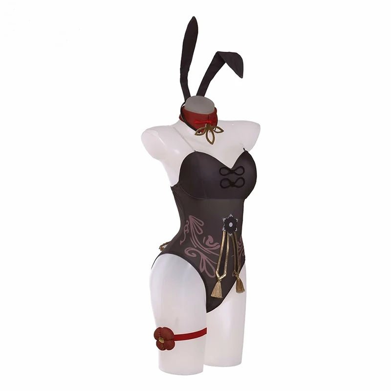 Costume de Hutao Fille Lapin Genshin Impact - Ensemble Complet de Cosplay