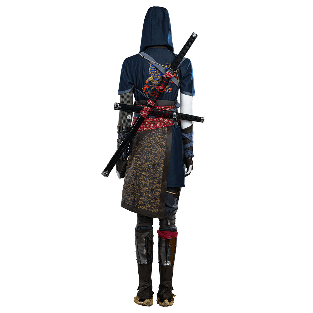 Costume Cosplay Assassin's Creed Shadow: Naoe - Tenue de Personnage de Jeu de Haute Qualité
