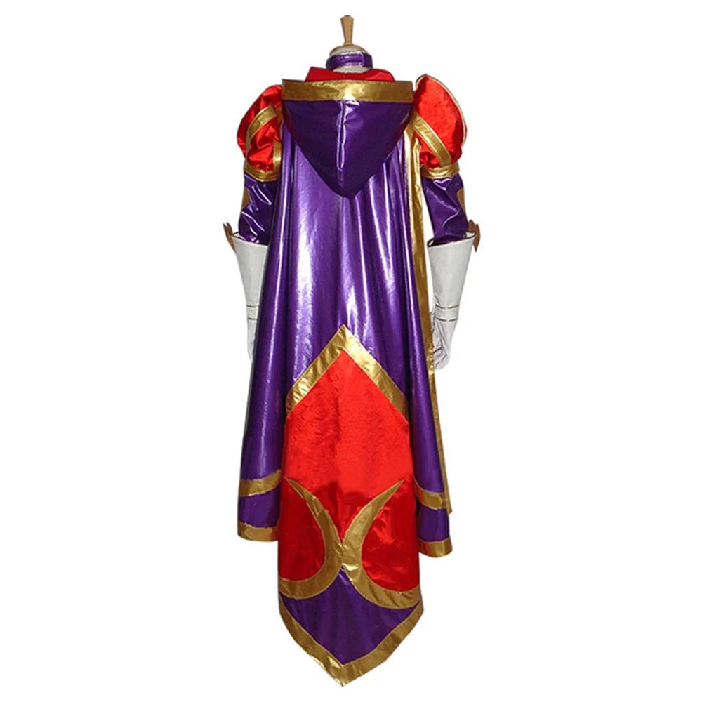 Costume Cosplay LOL Ashe pour Femmes - Robe Sexy Uniforme pour Halloween et Carnaval