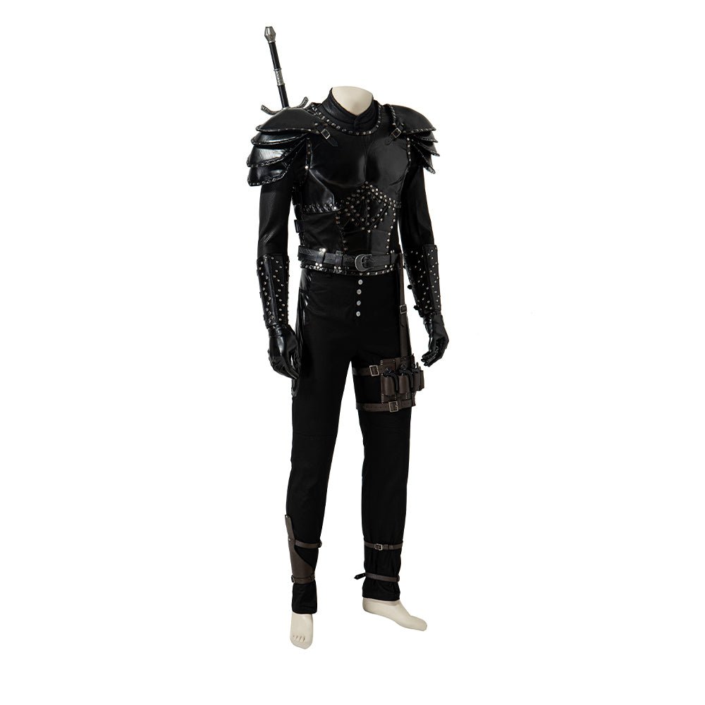 Costume Cosplay Geralt de Riv de The Witcher pour Hommes - Halloween, Carnaval, Jeu de Rôle, Ensemble Tenue