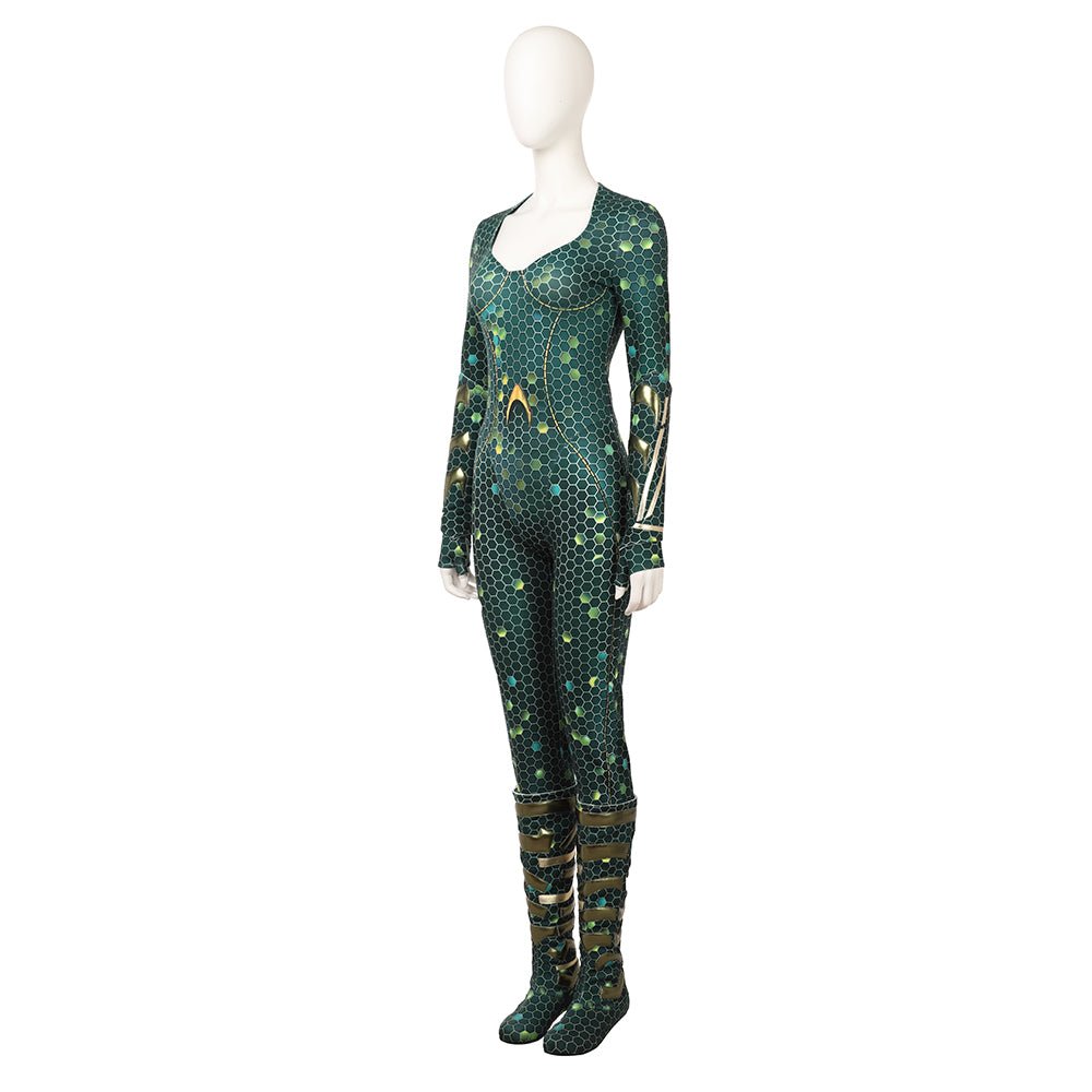 Costume Cosplay Aquaman 2 Mera - Tenue de Film de Qualité Premium
